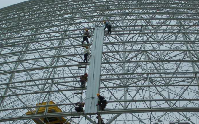 北海网架装配好以后应当留神哪八项验收事件